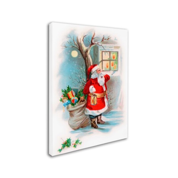 Vintage Apple Collection 'Vintage Xmas 2' Canvas Art,14x19